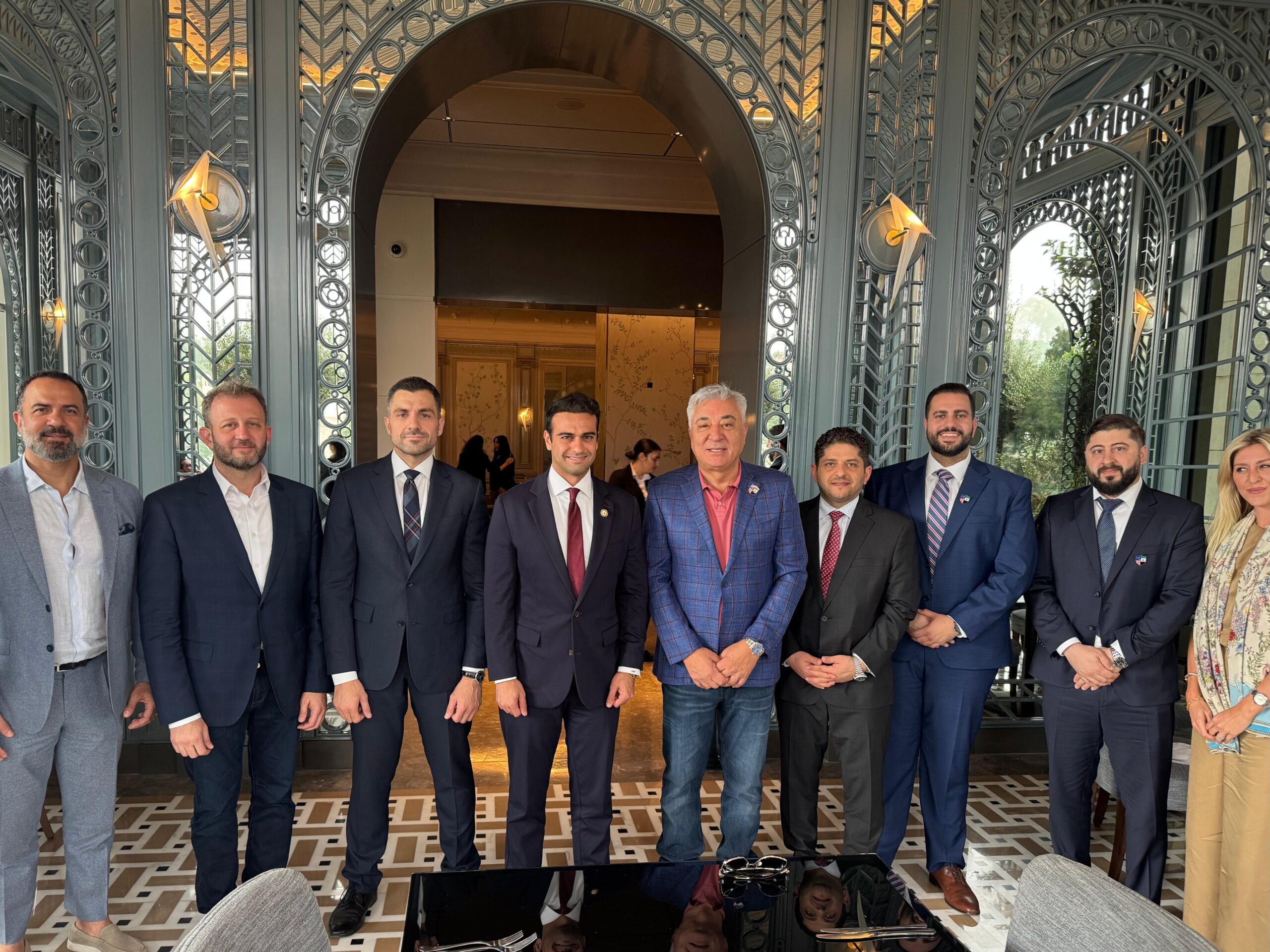 U.S. Congressman Abraham J. Hamadeh Meets Syria’s Interim President During USSBC Delegation Visit to Damascus