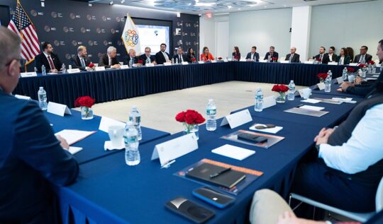 U.S.–Syria Business Council and Middle East Institute Convene High-Level Roundtable with H.E. Dr. Mohammad Nidal Al-Shaar, Minister of Economy and Industry of Syria