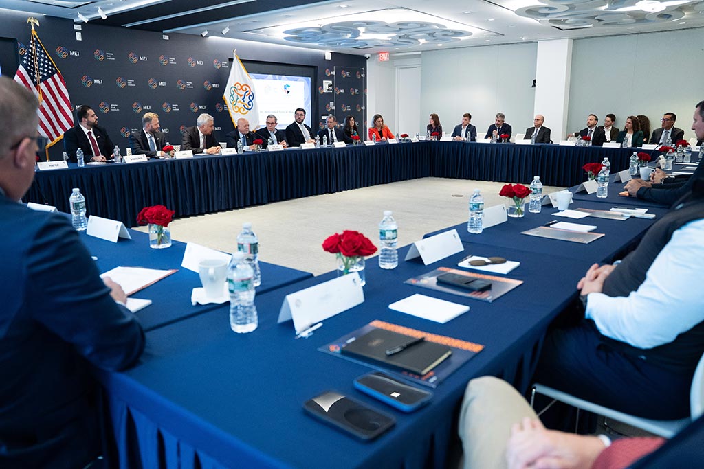 U.S.–Syria Business Council and Middle East Institute Convene High-Level Roundtable with H.E. Dr. Mohammad Nidal Al-Shaar, Minister of Economy and Industry of Syria